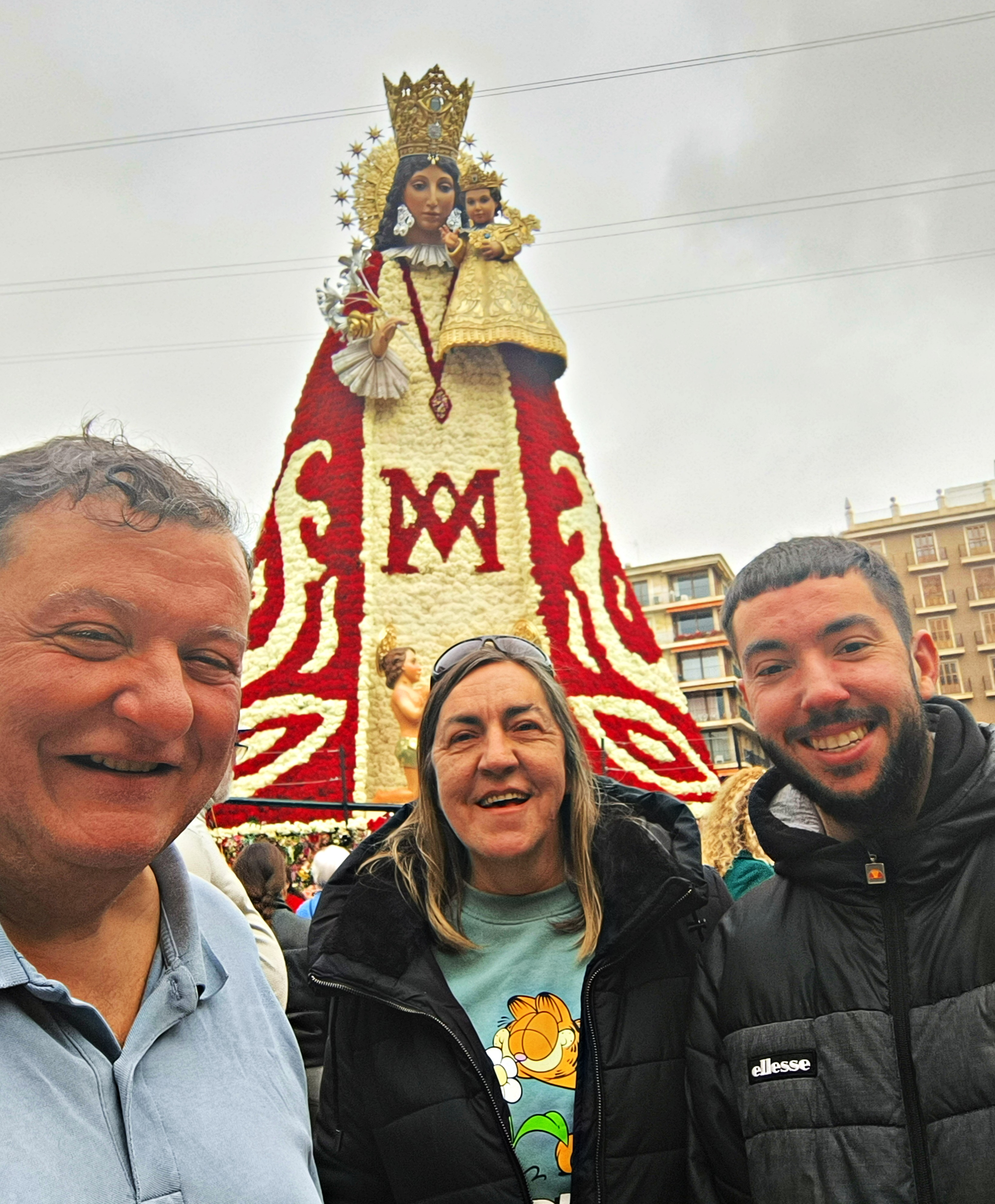 En la Plaza de la Virgen