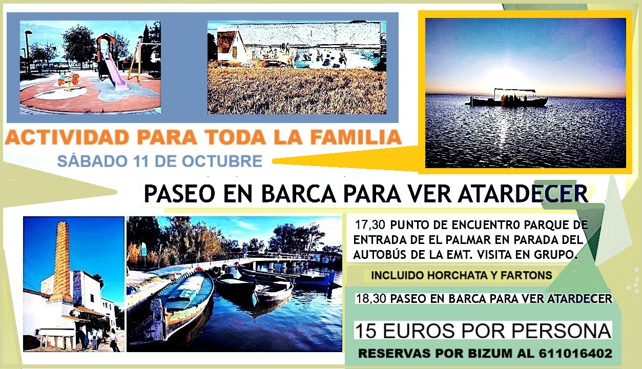 ATARDECER DESDE LA ALBUFERA